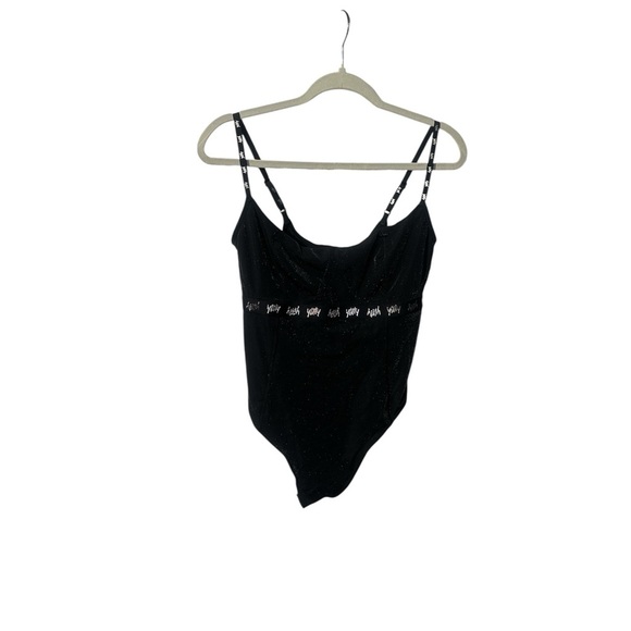YITTY Black Scoop Neck Bodysuit - Picture 3 of 5